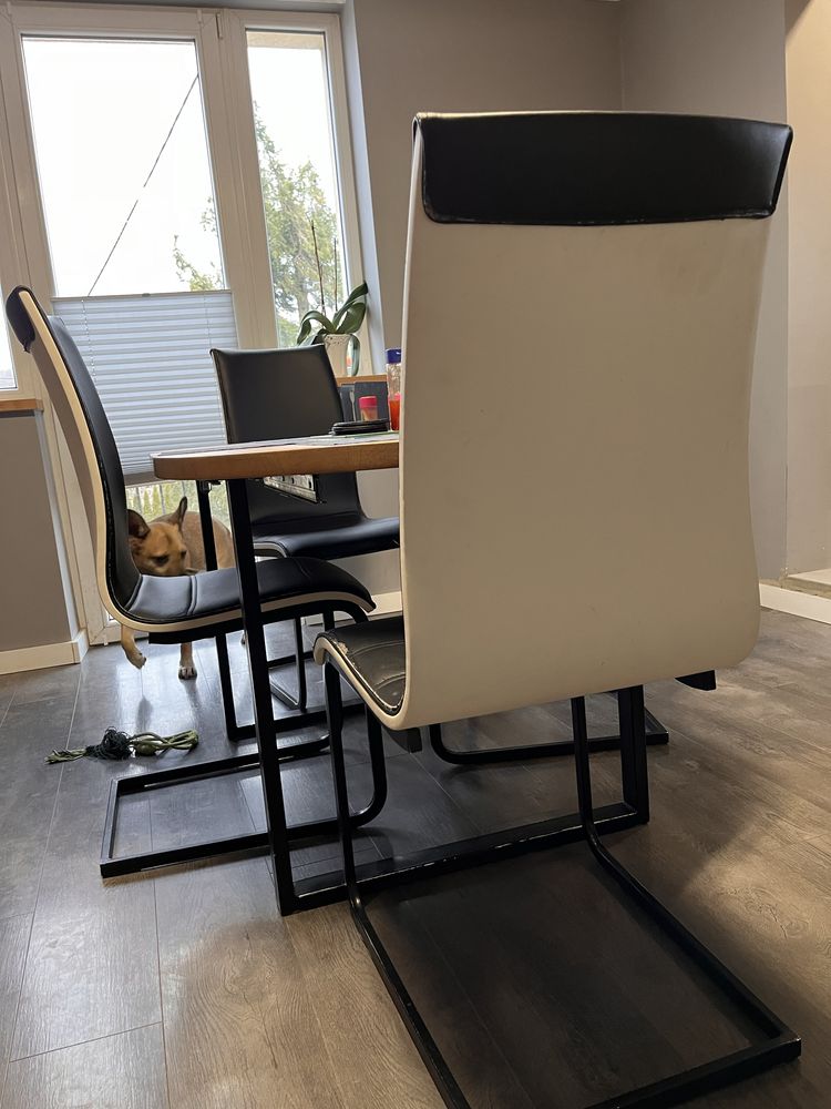 Krzesła SIGNAL skóra syntetyczna loft