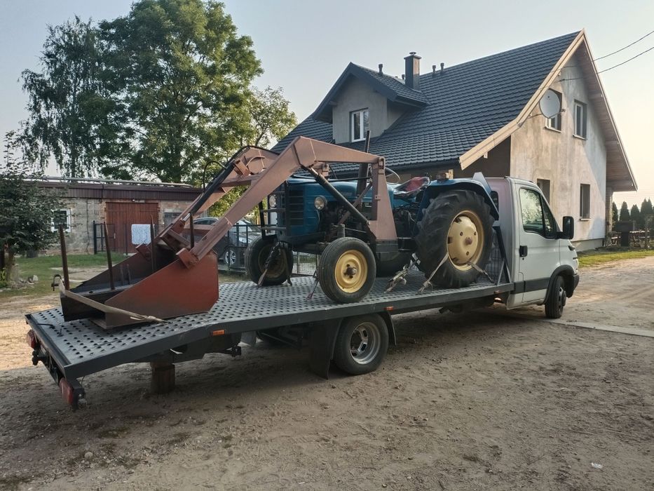 Przewóz maszyn rolniczych i budowlanych