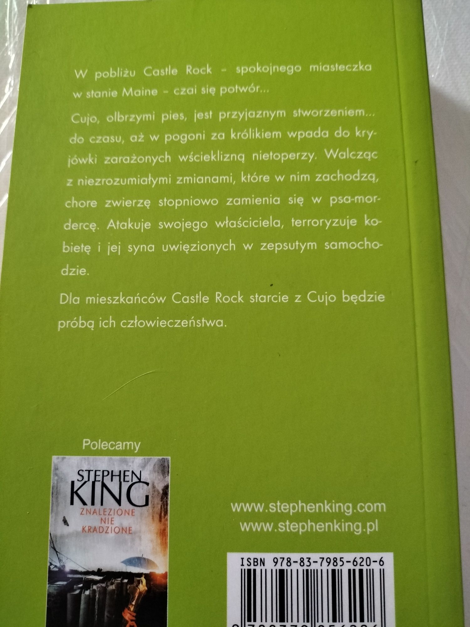 Książka Stephen King,CUJO