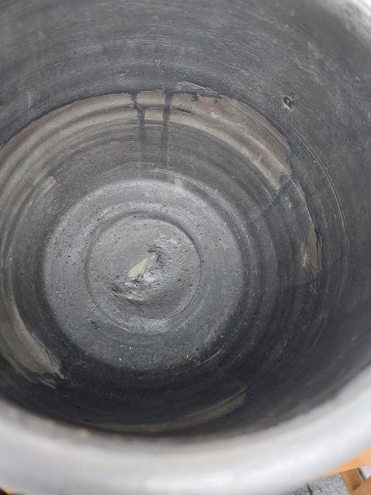 Vaso em cerâmica,  16x18cm, novo