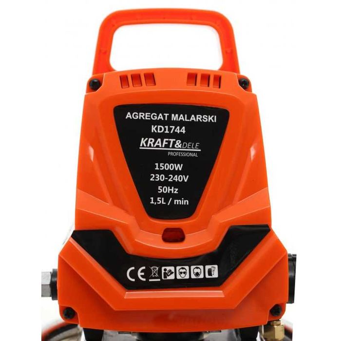 Agregat malarski natryskowy tłokowy Kraft&Dele KD1744 NOWY