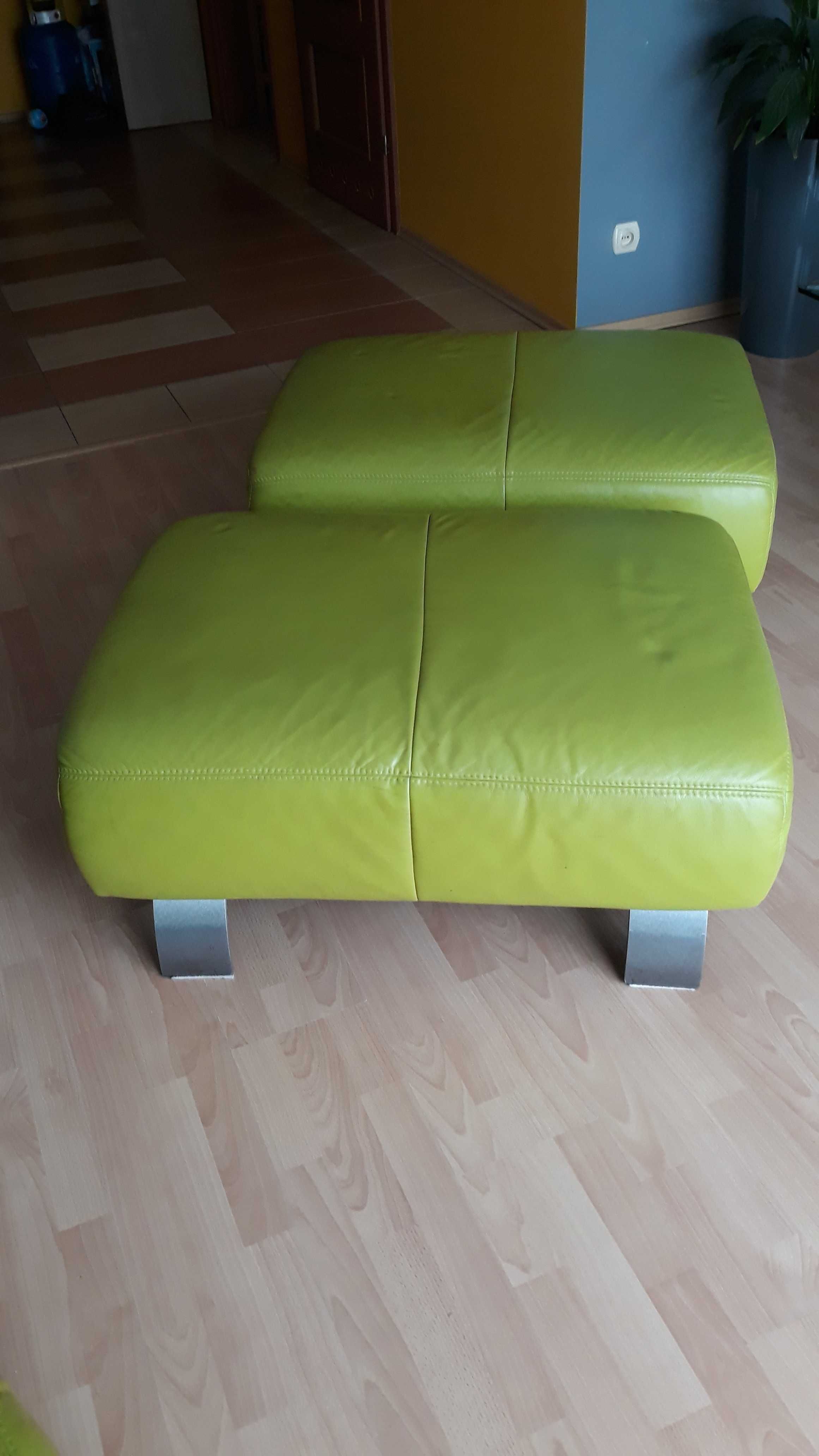 Sofa 3 z prawdziwej skóry