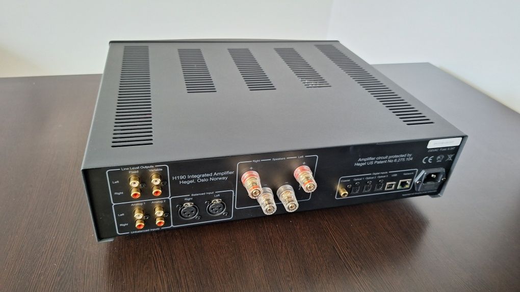Wzmacniacz Stereo HEGEL H190 - stan Wzorowy !