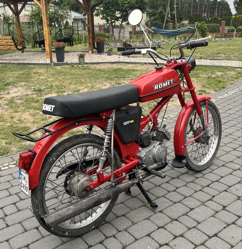 Romet ogar 205 komar zarejestrowany