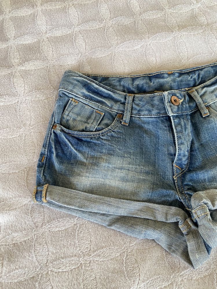 Spodenki szorty shorty dżinsowe jeansowe H&M 34 xs