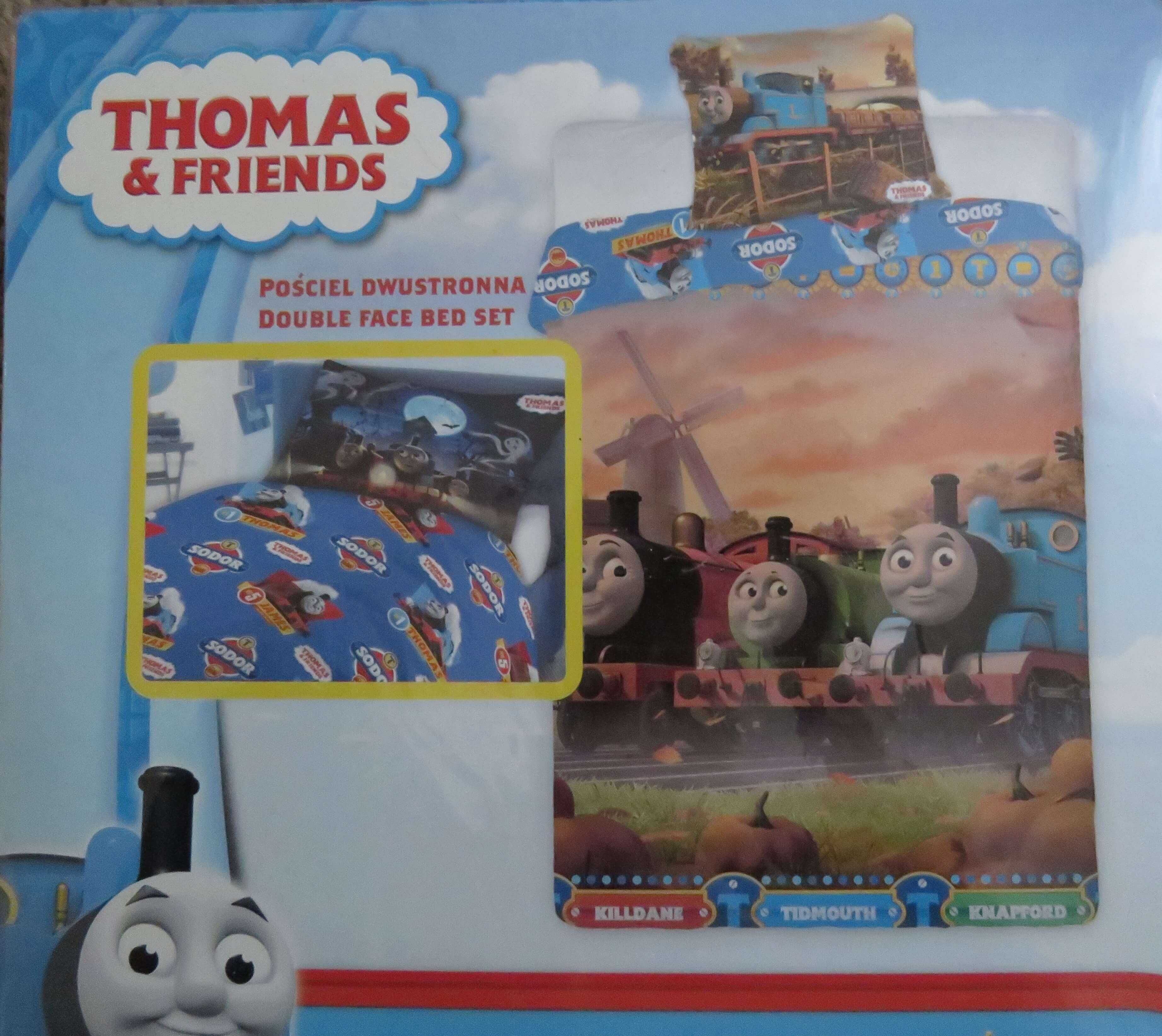 Pościel dla dzieci Tomek i przyjaciele + 2 książeczki