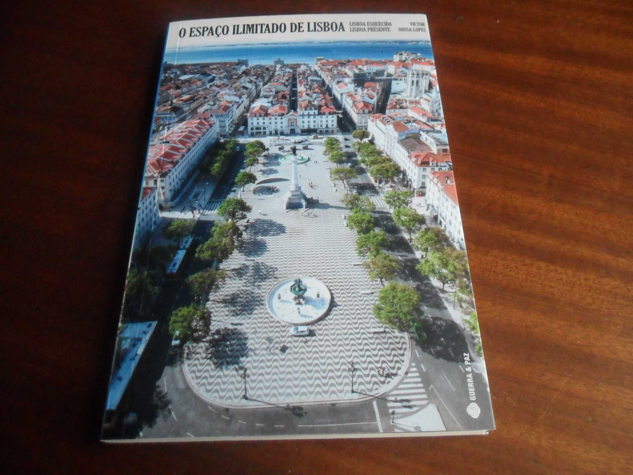 "O Espaço Ilimitado de Lisboa" de Victor Sousa Lopes - 1ª Edição 2023