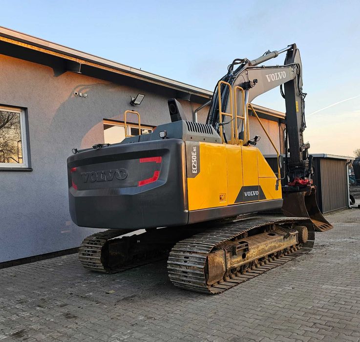 VOLVO EC250ENL Rototilt Indexator Szczypce Oryginał Centralne Smarowan