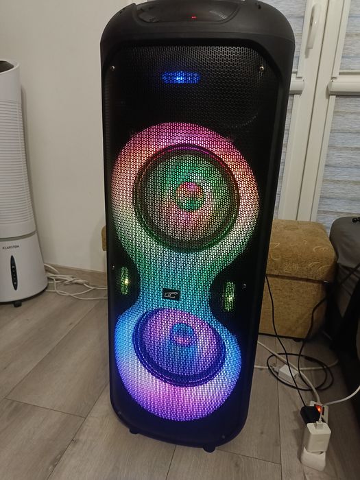 Głośnik Bluetooth 600W z pilotem i dwoma mikrofonami ,model LXPA10018