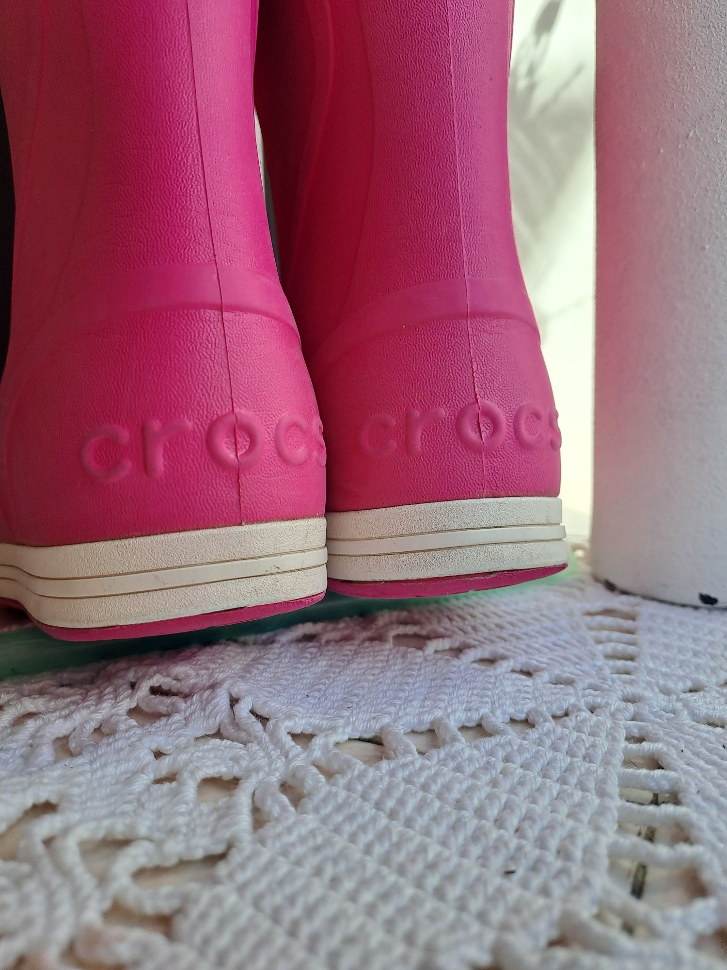 Сапоги резиновые чоботи Крокси Кроксы Crocs  s 10 26 27 16.6 см