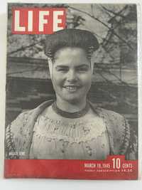 LIFE magazyn czasopismo gazeta 1945 Dutch Girl