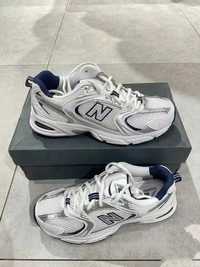 New Balance 530 White Silver Navy 40