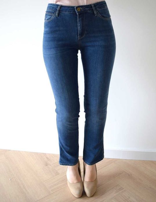 Wrangler Tina w29 l30 spodnie jeansy proste m