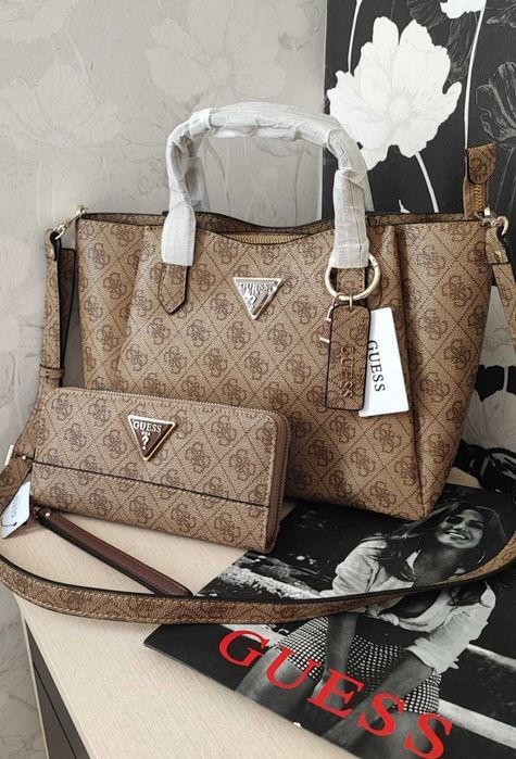 Сумка сумки гесс Guess шоппер оригінал великий вибір в наявності