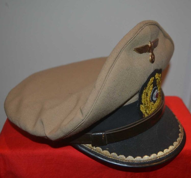 Czapka Kriegsmarine Marynarka Wojenna Afrika Korps Niemcy