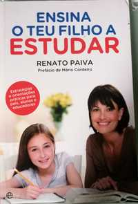 Livro "Ensina o teu filho a estudar", Renato Paiva