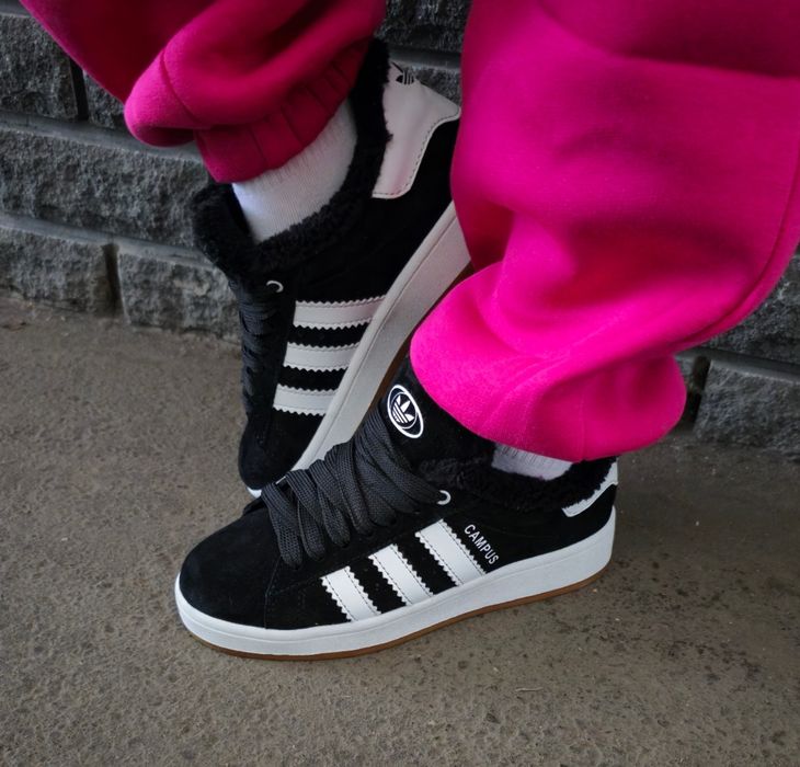 Замшеві зимові кеди