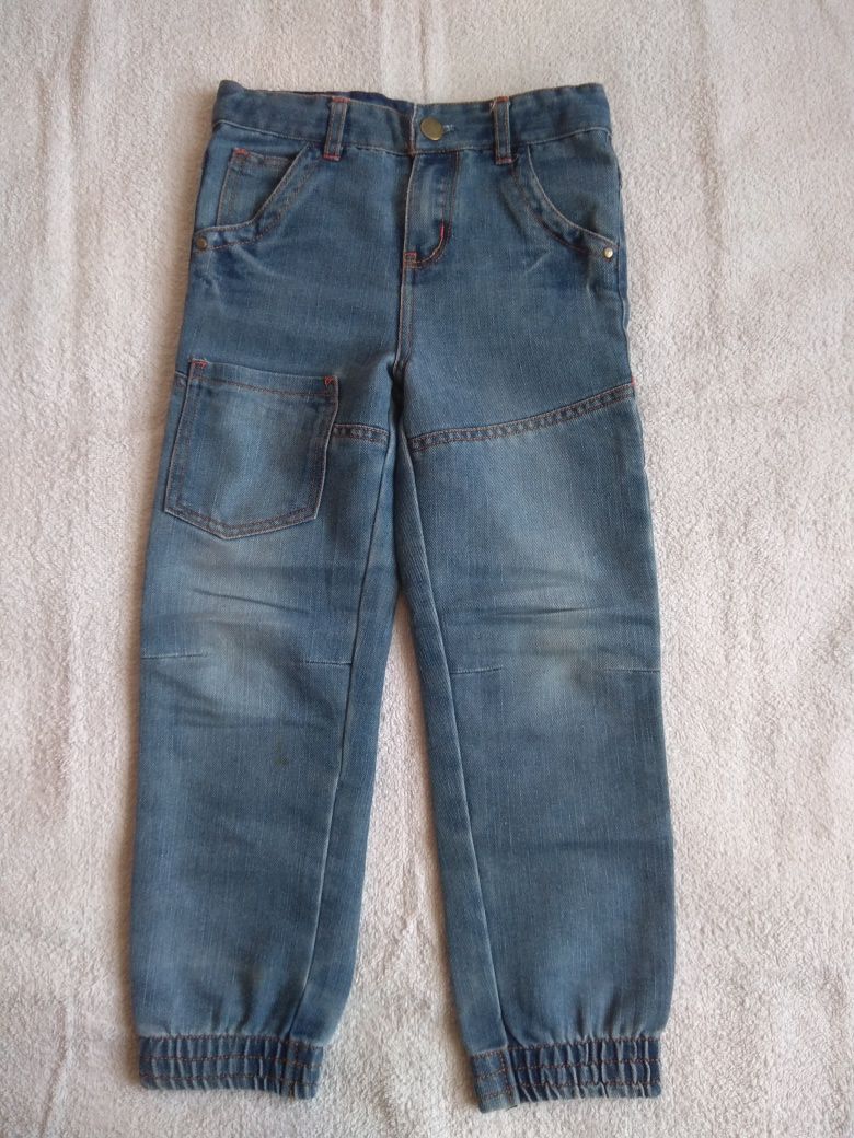 Spodnie chłopięce jeansowe 2 pary rozmiar 110 Cool Club