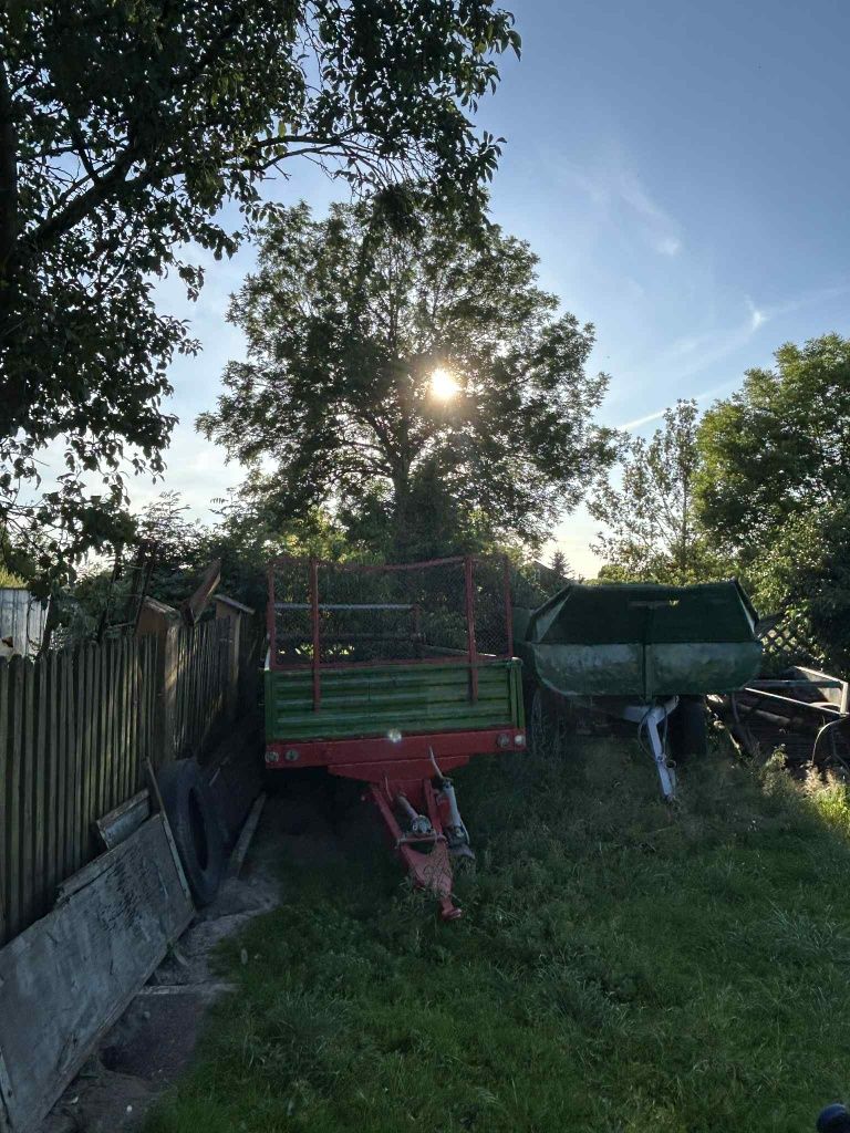 Talerzówka 18 talerzy 
Przyczepa 5tys wymiary 4.2x2.4 90 rok bez