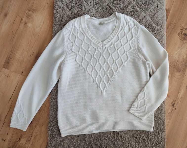 Biały sweter Atelier