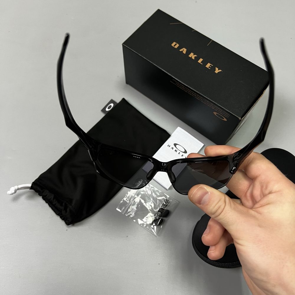 Oakley Flak Black оригинал новые солнцезащитные очки чёрные линзы NEW