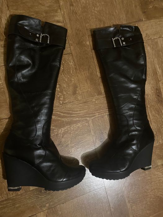 Зимові чоботи високі