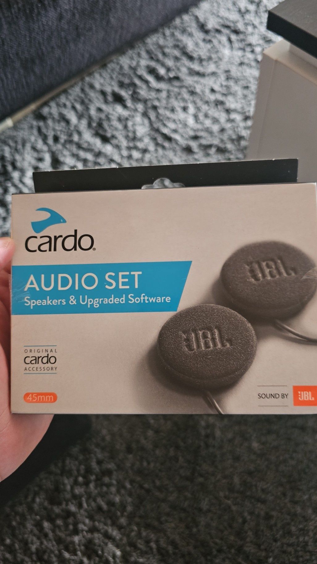 Cardo spirit + kit colunas jbl