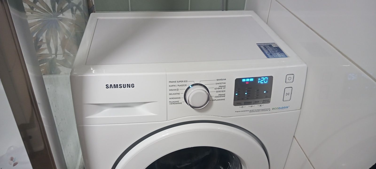 Pralka 6kg Samsung eco bubble