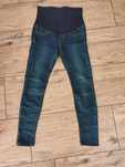 Spodnie ciążowe, jeansy h&m mama 40