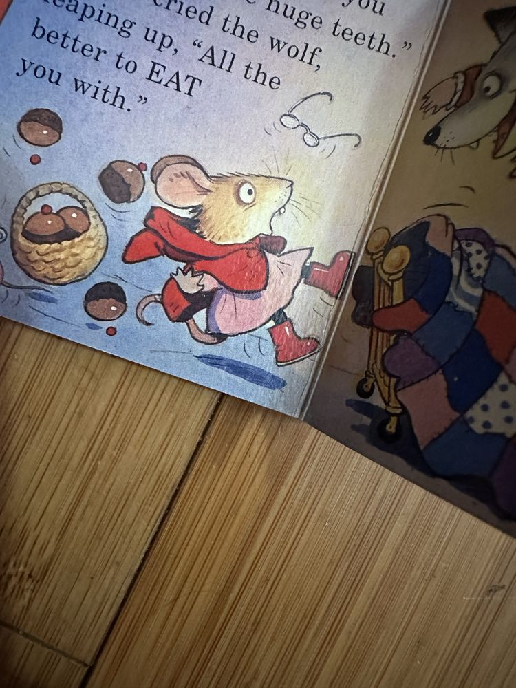 Mała książeczka po angielsku Little Red Riding Hood Czerwony Kapturek