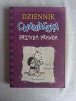Książka dziennik Cwaniaczka przykra prawda