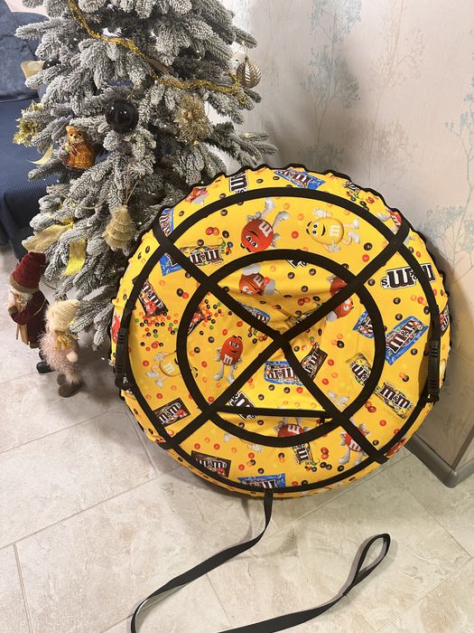 Міцний Тюбінг тюба надувний плюшка таблетка надувні санки ватрушка