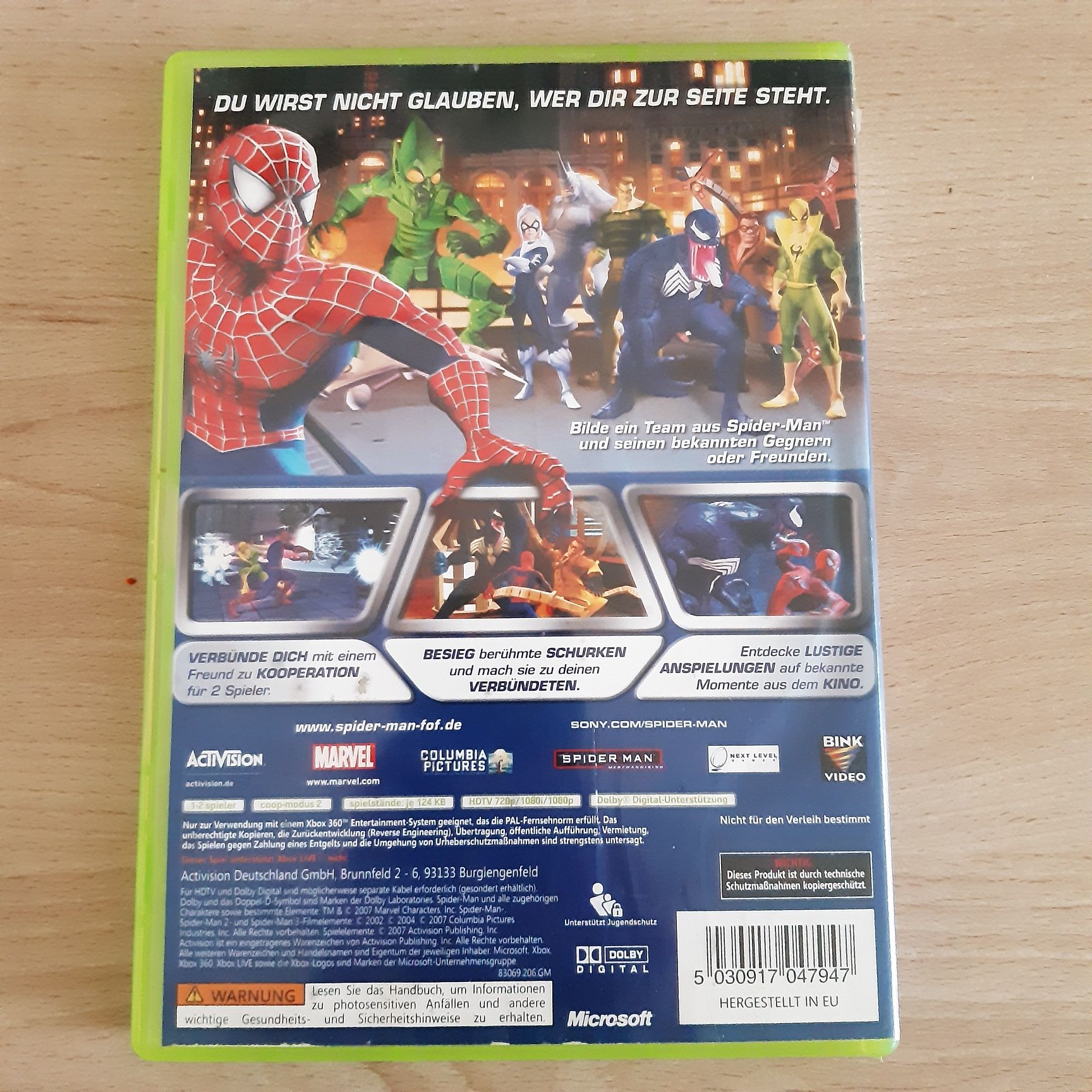 Gra Spiderman xbox 360