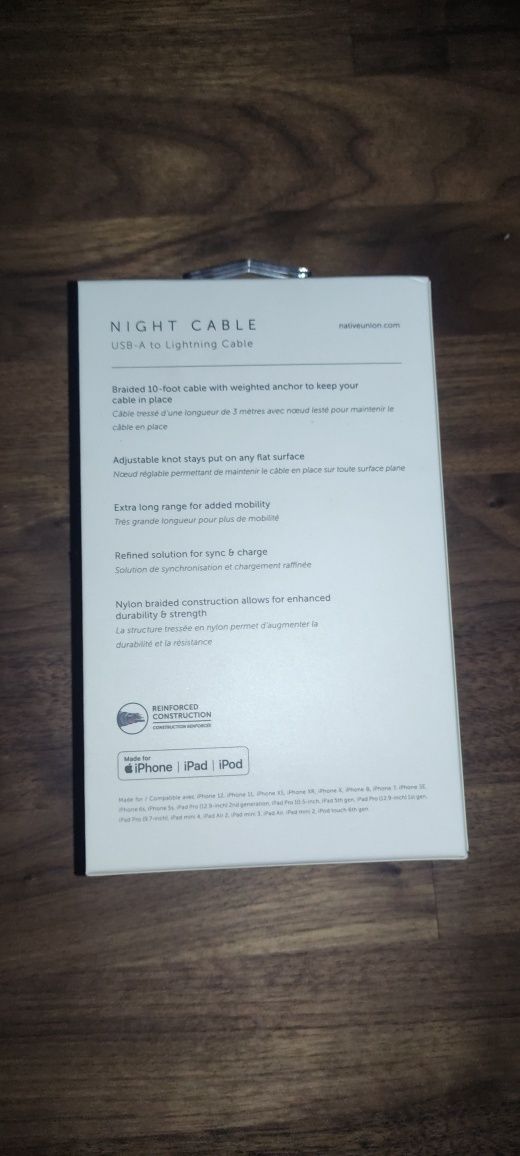 Cabo iPhone Native Nation Night Cable