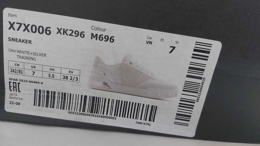 Sapatilhas EA7 Gold Star Mulher T38 2/3