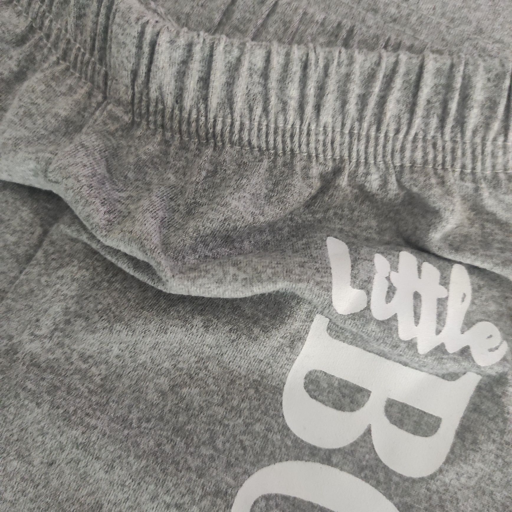 Komplet bluzka i spodenki 74 little boss nowe