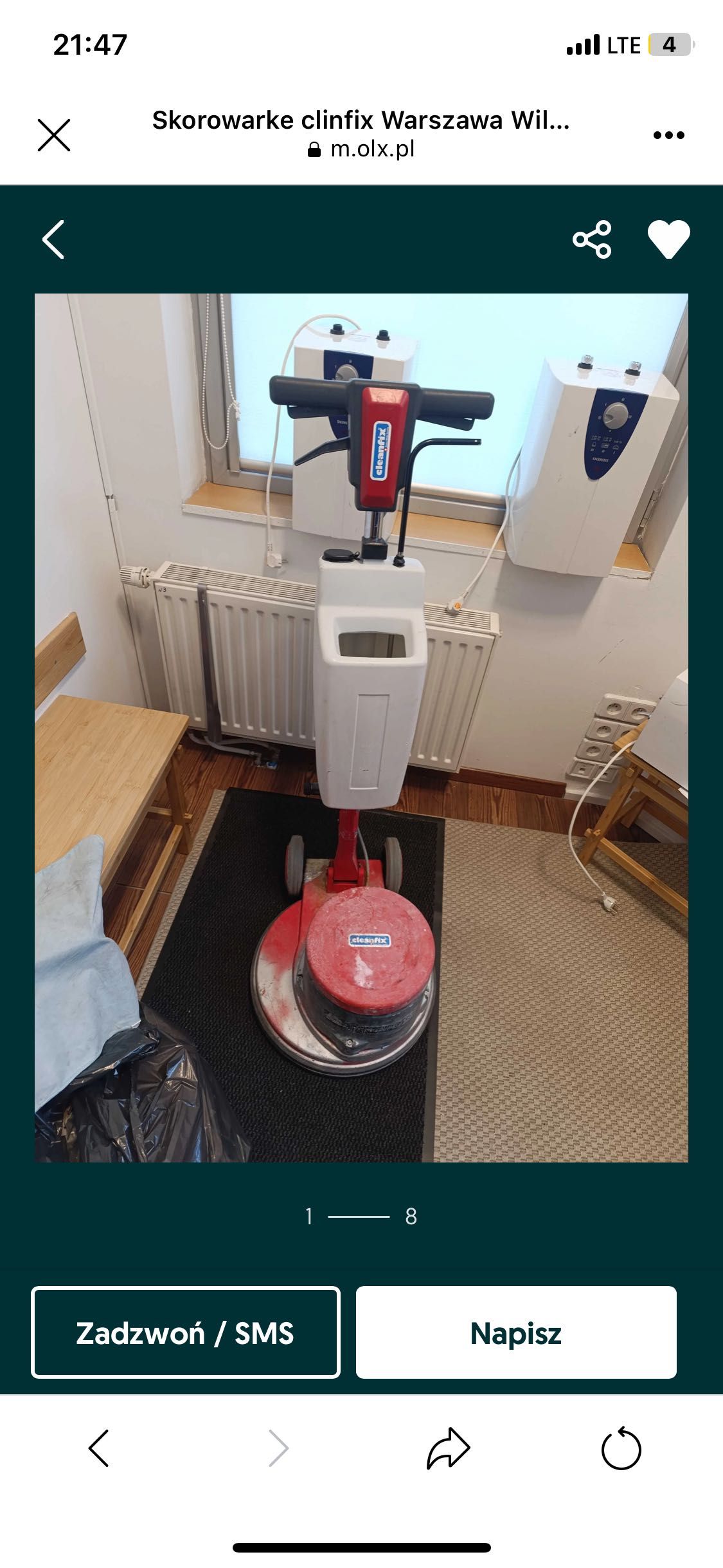 Sprzedam szorowarki cleanfix i flooapul