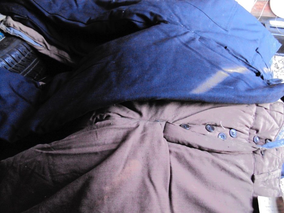 Брюки теплые ватные для зимней рыбалки охоты и др.