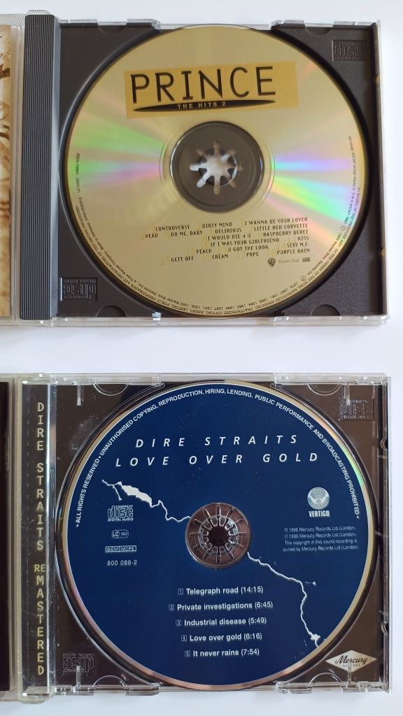 Prince i Dire Straits stare CD