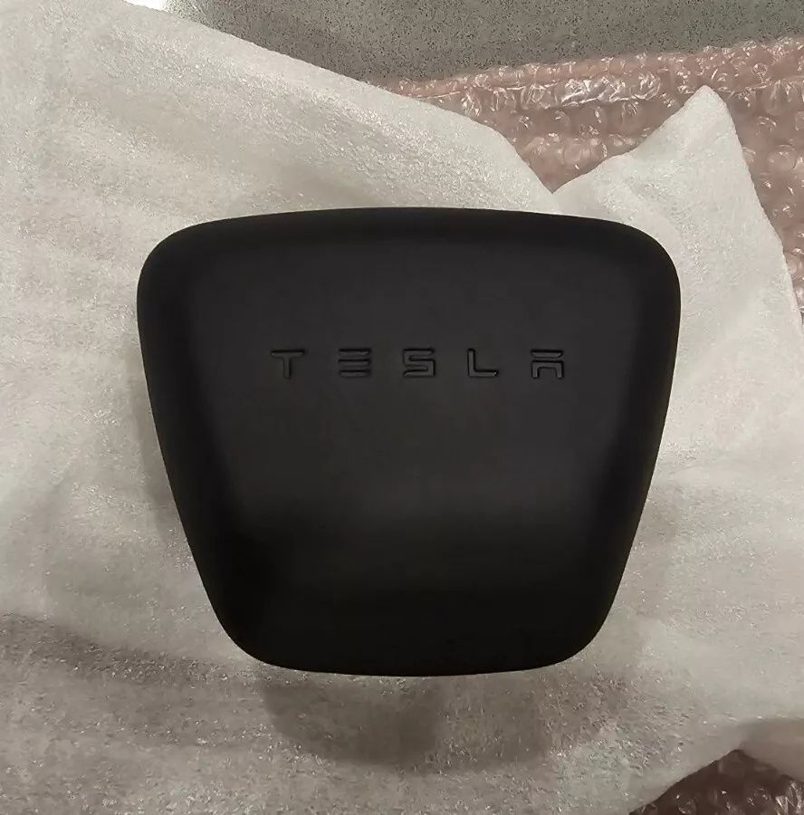 Airbag Tesla model X plaid. Подушка безпеки водія в кермо Tesla