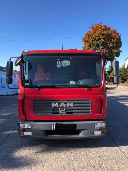 Man TGL 12.240 4x2 BL skrzynia + HDS, cena brutto, przebieg 70 tys. km
