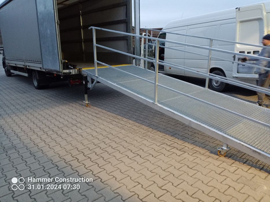 Rampa przeładunkowa platforma