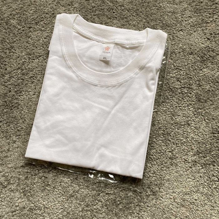 Nowe koszulki białe 100% bawełna, gramatura 180 g/m²