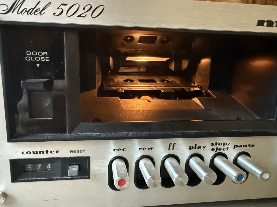 Касетна дека Marantz 5020 вінтаж 1976 рік