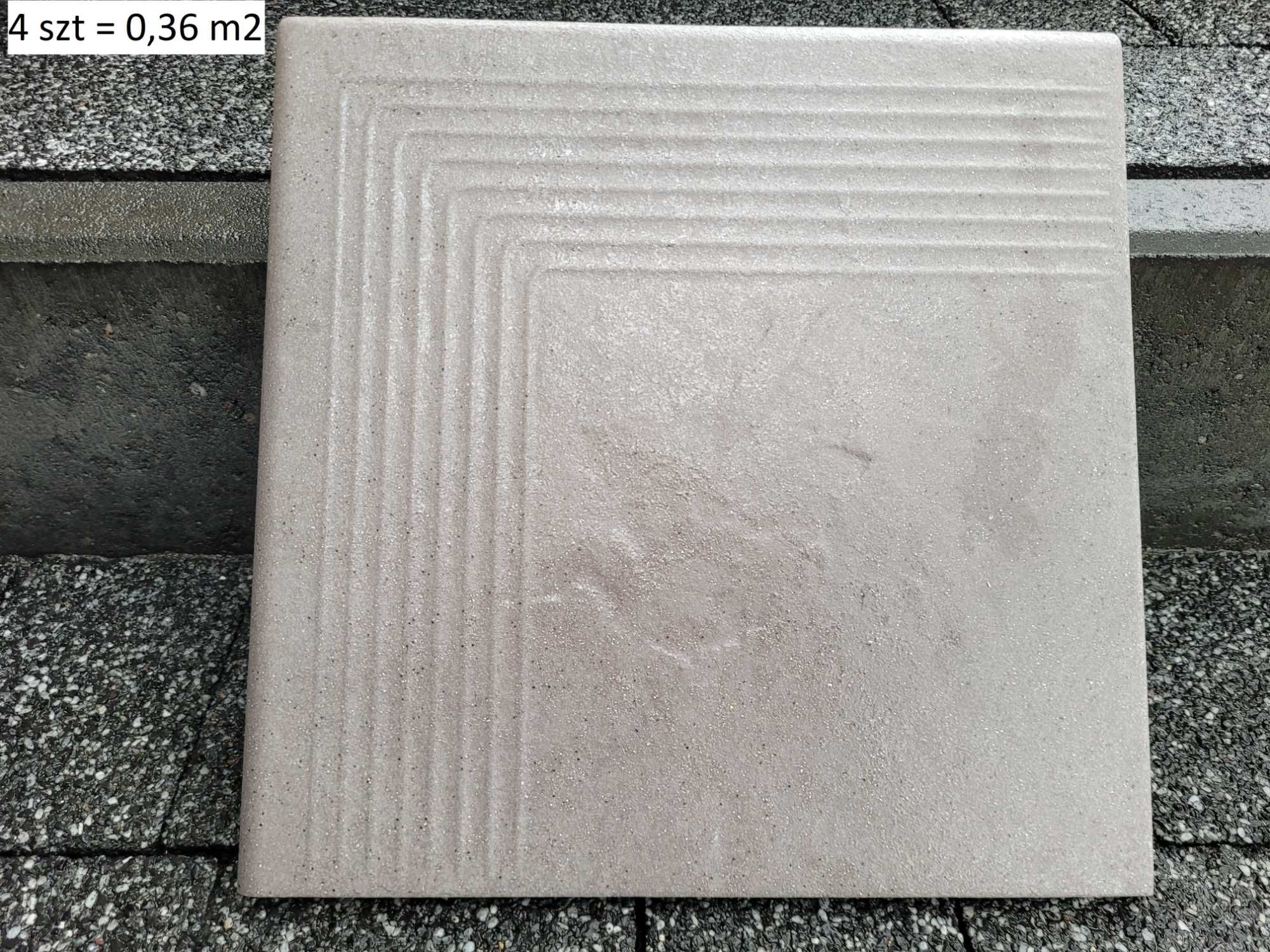 Płytki PARADYŻ Taurus Grys Klinkier 30x30x1,1 - kolor brązowy - 9.8 m2