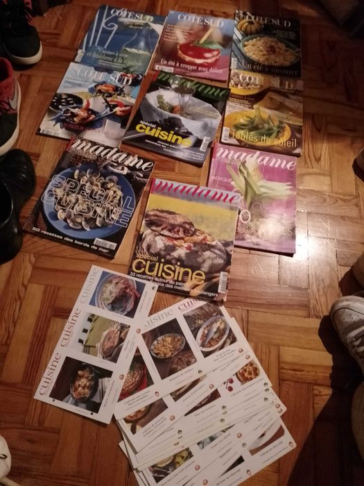 Revistas de Cozinha-Maison Coté Sud/Madame Figaro-2E-Livro-F5E Desde2E