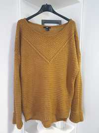 Musztardowy sweter HM