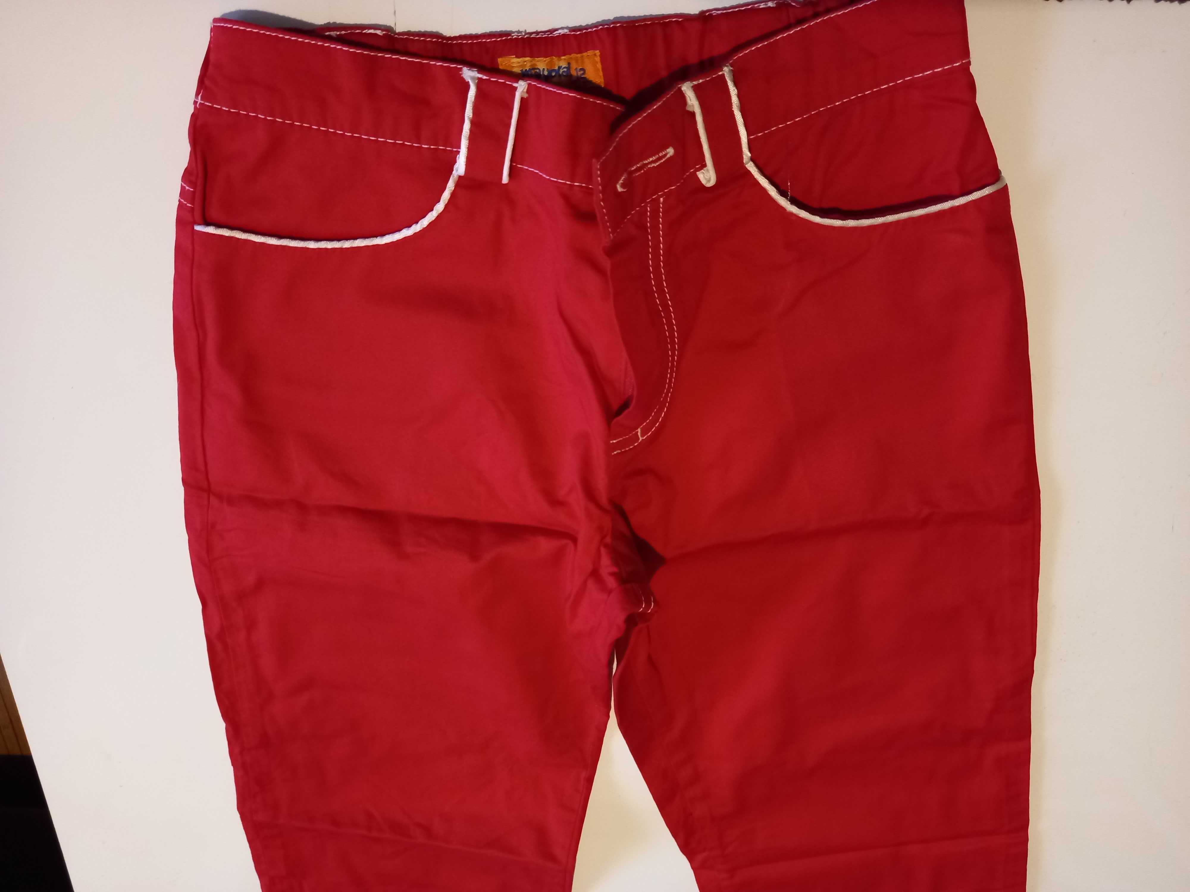 Calças vermelhas verão  - Mayoral - Novo - ofereço camisola nova