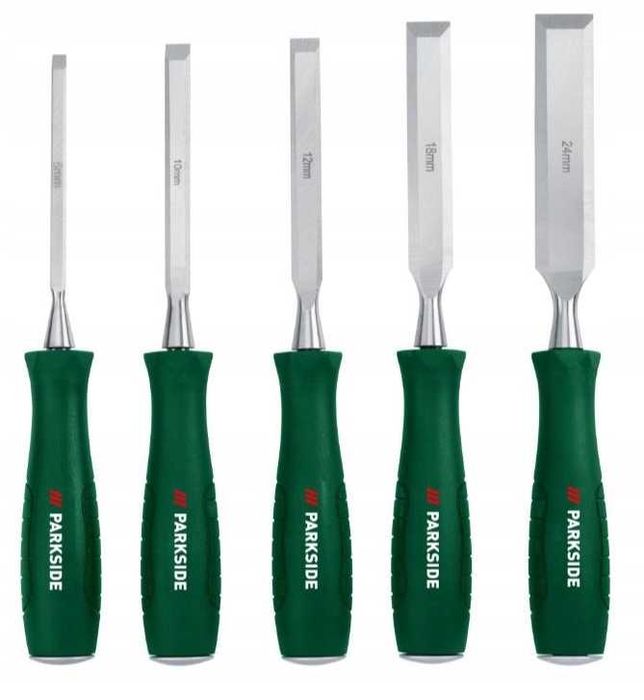 Zestaw Dłut do drewna 6/10/12/18/24mm PARKSIDE