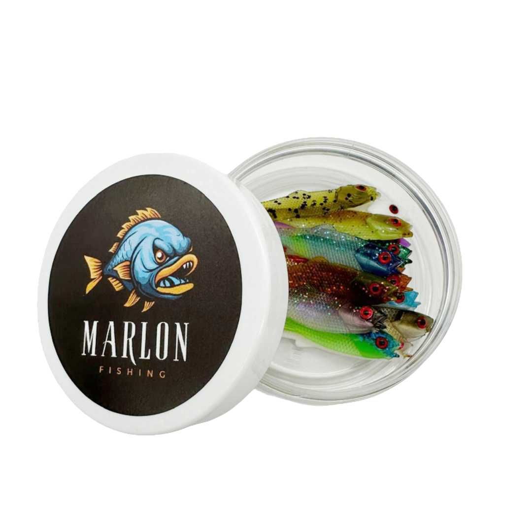 Marlon Fishing Dropshot 55mm Gumy Przynęty Wędkarskie Spinning 14 szt.